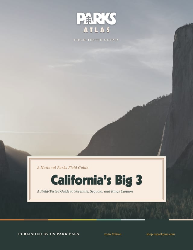 California's Big 3 Field-Tested Guide cover — coming 2026