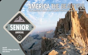 The Senior Annual Pass card — issued to US citizens or permanent residents age 62 or older.