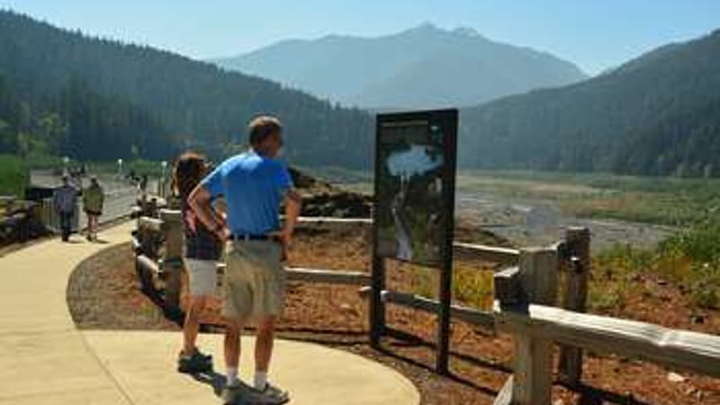 Glines Canyon Dam Overlook