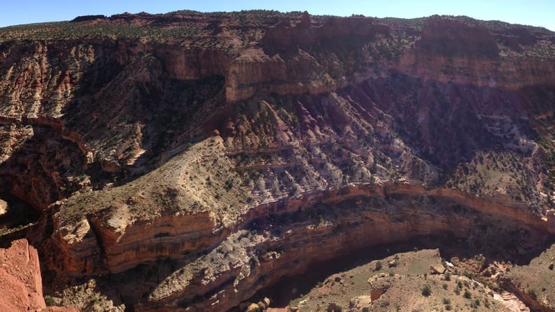 Goosenecks Overlook