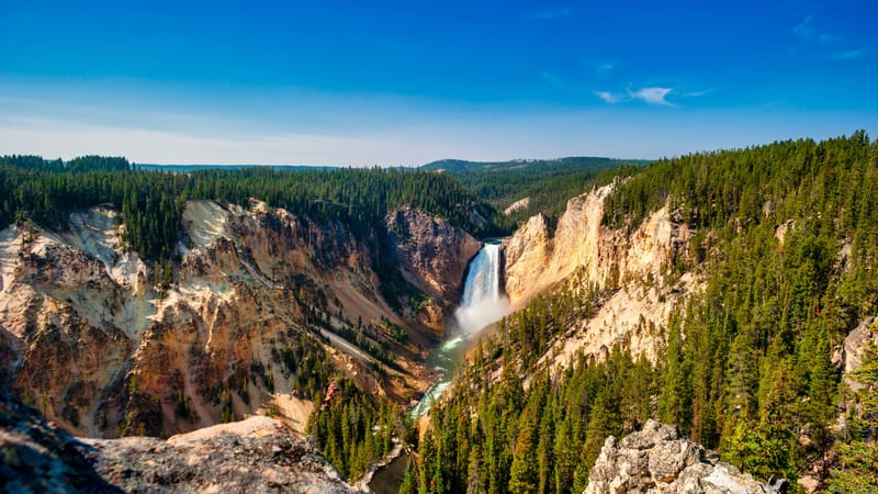 Lower Falls (Lookout Point / Red Rock Point)