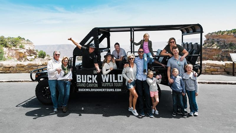 Grand Canyon Signature Hummer Tour with Optional Sunset Views